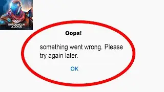 Fix Shadow Fight 3 Oops Something Went Wrong Error | Fix Shadow Fight 3 something went wrong error