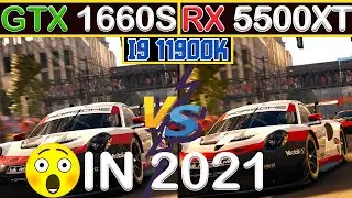 GTX 1660 Super VS RX 5500XT | I9 11900K - TEST IN 10 GAMES