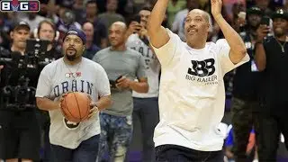 BIG 3 Week 8 / LaVar Ball vs Ice Cube Full Highlights 4-Point Challenge / Full Version / LaVar Loses