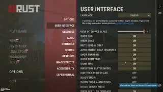 Rust &ndash; How to Show or Hide Player Name Tags