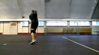 Frantz Kruger Training in Vaasa 11062009(single throw)
