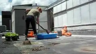 colleen and katie planting in time lapse