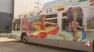 NFTA unveils new Hispanic Heritage bus