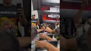 FLOP PRESS VICTORY: STUDENT WINS NATIONAL VENDETTA #shorts #armwrestling #viral #2024