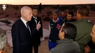 الذكرى 14 لعيد الثورة  : رئيس الدولة في زيارة إلى معتمدية بن قردان والمزونة من ولاية سيدي بوزيد
