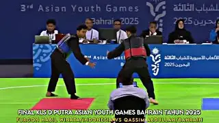Final Furgon Habil Winata/Indonesia vs Qassim Abdullah/Bahrain - ASIAN YOUTH GAMES 2025