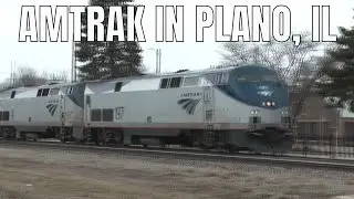 AMTRAK THROUGH PLANO, IL