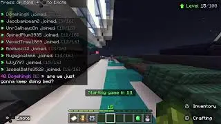 Minecraft Bedwars(NO MIC 4 NOW)