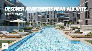 Residential with 2, 3 or 4 bedroom Apartments with communal pool and garden near Alicante, Spain