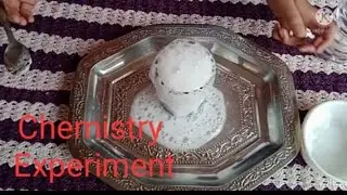 Amazing chemistry experiment //Easy chemistry experiment using vinegar and baking soda
