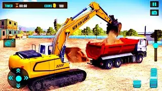 New Construction Simulator Game: Crane Sim 3D - Heavy Cranes Simulator Game - Android Gameplay