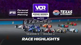 Race Highlights: IFS Personal Financial Planning 200 | S3 R2 | VOR iRacing ICONIC Series