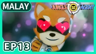 Jungle Agent (Versi Melayu) EP13 Awan Gelap Yang Pelik | Full Episodes | Cartoons | Adventure