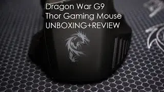DragonWar G9 Thor Gaming Mouse UNBOXING PLUS REVIEW