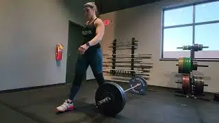 Squat clean emom start at 135#, add 5# til failure 1.13.26