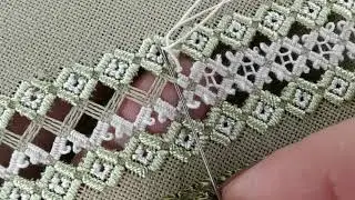 Як виконати петельку піко |Loop picots| Hardanger embroidery |