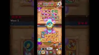 Rush Royale Monk vs crystalmancer