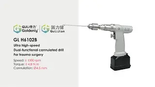 GL H6102B Ultra High-speed Dual-functional Cannulated Drill