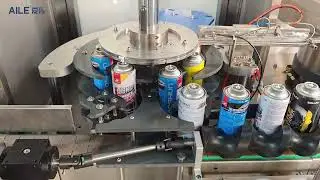 AILE High-Speed 120CPM Aerosol L Type Actuator Pressing Machine Aerosol Filling Line (AILE design)