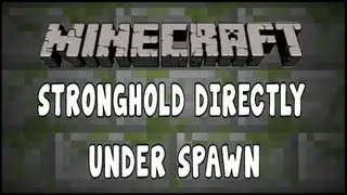 Minecraft Seed STRONGHOLD UNDER SPAWN [With End Portal]