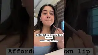 Affordable lip liner ! #lipliner #brownlipstick #kaybeauty #katrinakaif #makeup