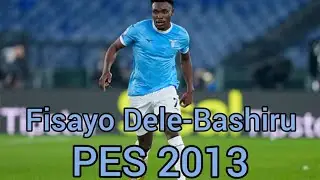 Face Fisayo Dele-Bashiru ( Lazio-It&aacute;lia ) Nacionalidade ( Nig&eacute;ria ) Pes 2013