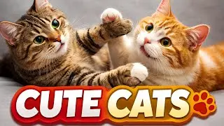 Unexpected Cat VISITORS | How a Happy Cat Family Found Us 😸