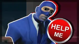 Meet the Spy But BLU Spy is VERY Paranoid!