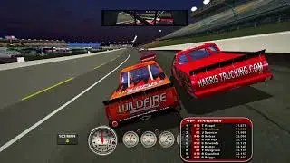 Nascar 2003 CTS Lowes Night , working on a new Race Setup , Testing