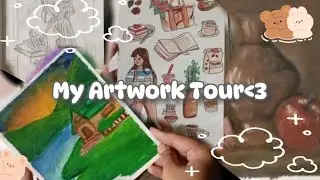 ✨My Artwork Tour✨| Roasting them 😮&zwj;💨|           @noorphoria