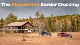 The Canada USA Border Slash