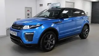 Land Rover Range Rover Evoque 2.0 Landmark Edition TD4 in Moraine Blue 180 BHP  - SM68 FFB - VanStar