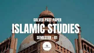 ISLAMIC STUDIES SOLVED PAST PAPER - PU AFFILIATE NETWORK | #exam #solvedpastpapers #islamic #studies