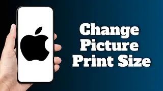 Как изменить размер изображения для печати на iPhone