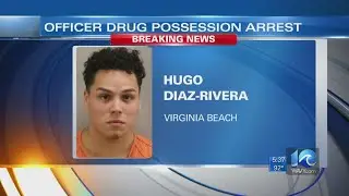 VBPD officer arrested and charged with possession of drugs without prescription