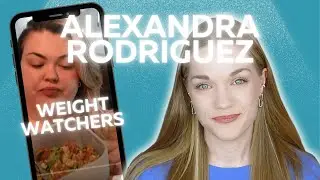Александра Родригес, Weight Watchers: &laquo;Что я ем за день&raquo; &mdash; реакция фитнес-тренера.