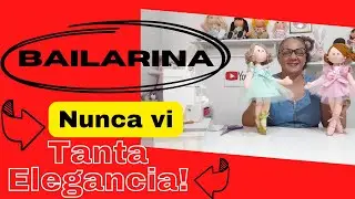 BONECA DE PANO BAILARINA PARTE 03 #diy #artesanato #bonecasdepano