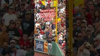 Trevor story with the rarest home run of all time #boston #mlb #redsox #sports #baseball