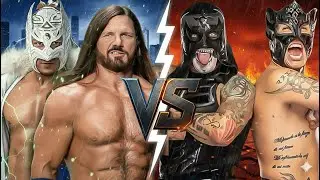 🐦&zwj;🔥AJ STYLES, DRAGON LEE kontra LUCHA BROTHERS🔥 (PENTA, REY FENIX) - ☠️MECZ NA ZASADACH TLC XTREME☠️
