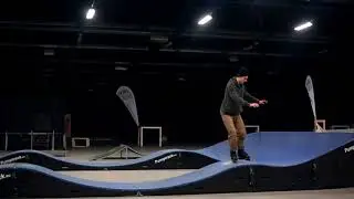 How to ride a pumptrack on rollerblades - Pumptrack.eu