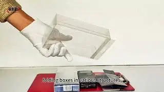 Transparent Plastic Folding Boxes