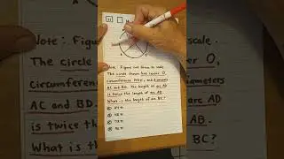 Be careful of this trap on SAT and ACT geometry questions! #math #shorts #SAT #ACT