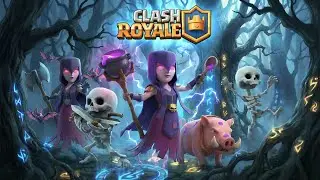 A conta do zero 💎 Almoço gótico Clash royale 🖤 👻 💀 🧛🏻 #pushdecks