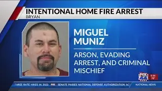 Intentional Home Fire Arrest