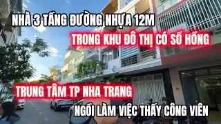 🔥Kẹt Tiền Anh Cần Bán Nhà Nha Trang Trong Khu Đô Thị Đã Có Sổ Hồng | View Xéo Công Viên Chỉ 7,99 Tỷ