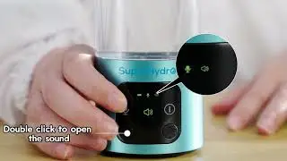 Instruction video of Superhydro Hydrogen water bottle for Amazon store