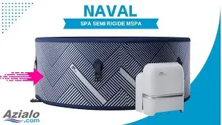 Spa semi rigide MSpa Naval 6 places Connect&eacute;