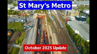 Western Sydney Airport Metro: St Marys  - October 2025