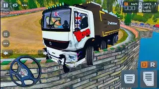 Indian Bharat Benz Overload Transporting 💯| Nilgiri Extreme Hills Map Mods 🎮 BUSSID 2026