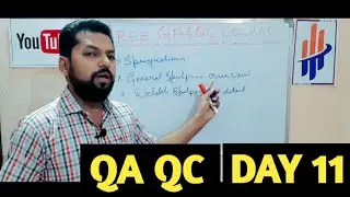 QAQC Course Day 11 What is Specifications Types of Specification